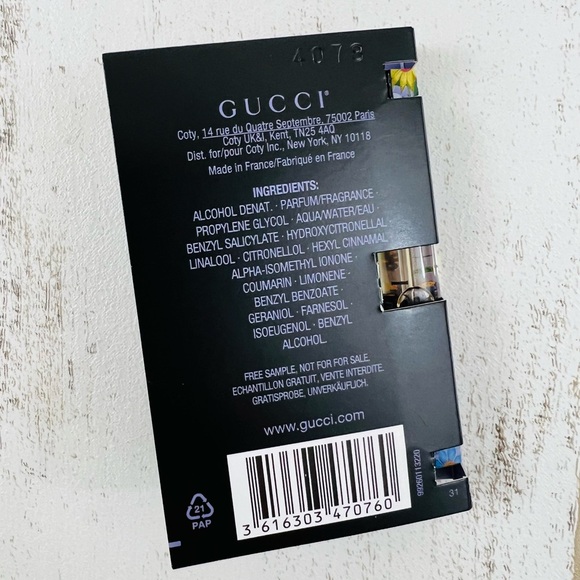 Gucci Flora Gorgeous Magnolia Sample Parfume Spray Mini - Picture 4 of 4